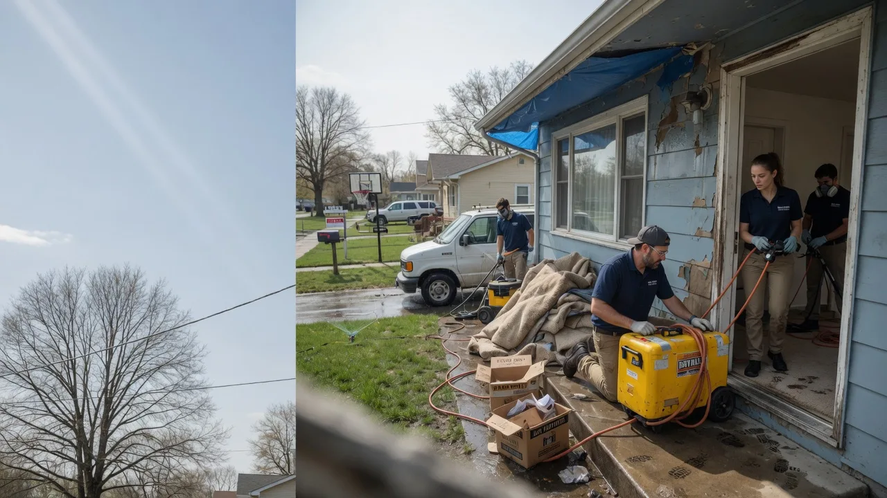 Basement Flood Cleanup in Leeper, PA near me